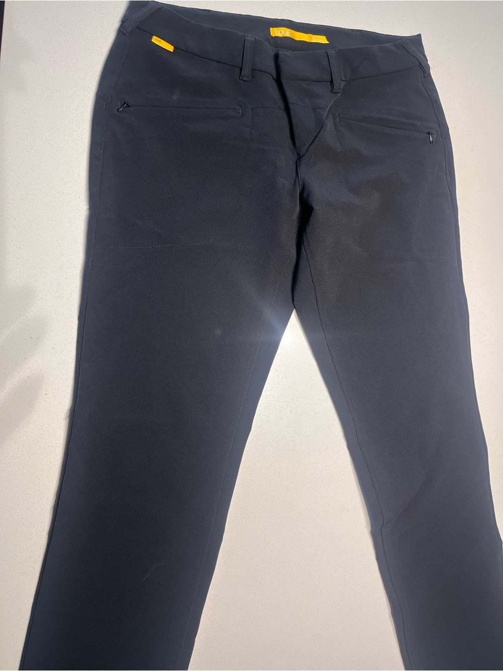 Lole Women's Black Golf Pants with Zip Pockets